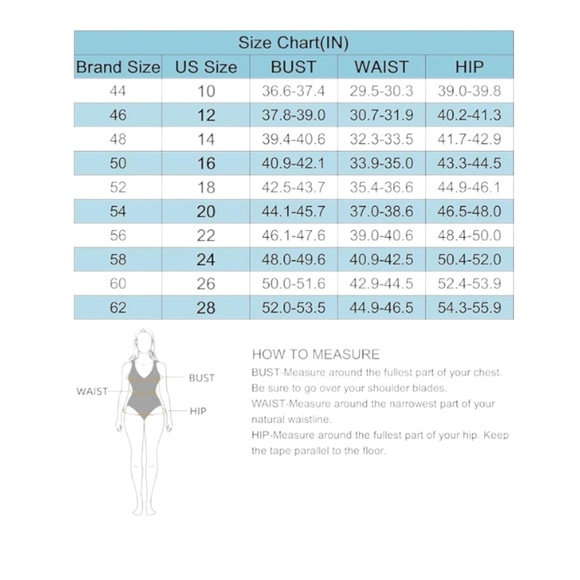 DANIFY Women's  Pin Up Rockabilly High Waisted Retro Tankini Swimsuit Size 14 - Picture 4 of 5